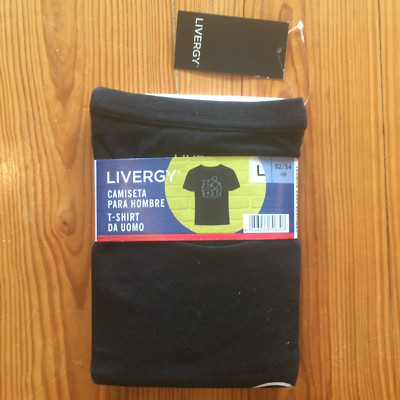 Herren LIDL T-Shirt Logo schwarz Gr. L 52/54 Limited Edition Tee Fan Livergy - NEU