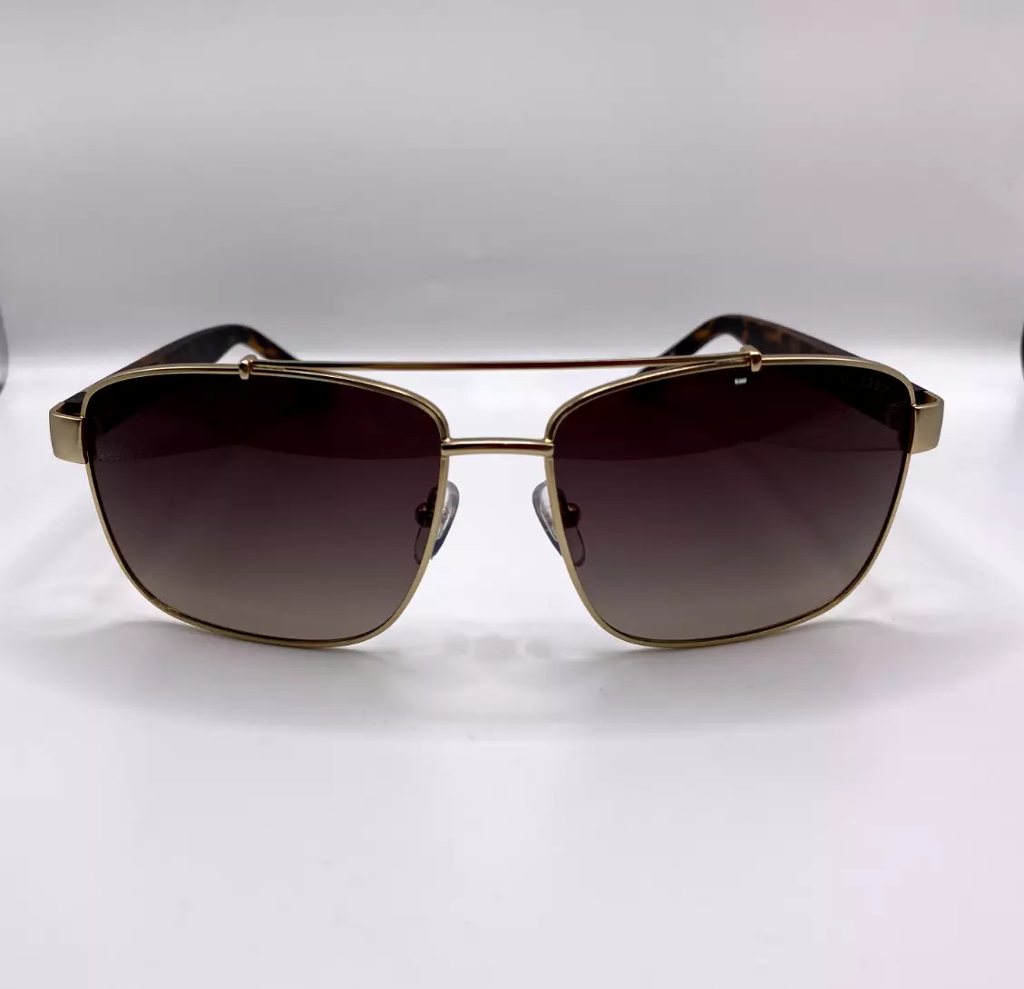 Guess GU6894 32H Matte Gold Polarized Aviator Sunglasses Frame 59