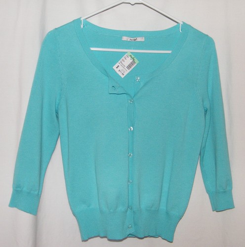 New Forever 21 / Papaya - Floral Sweater / Cardigan - Sleeveless Top / Shirt - S - Picture 6 of 7