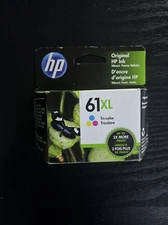 HP 61XL Original Ink Cartridge, Tricolor (CH564WN)  Exp. 4/2023