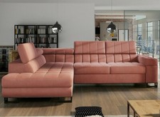 Ecksofa Laris Eckcouch Sofa Schlaffunktion Polsterecke Bettkasten Couchgarnitur