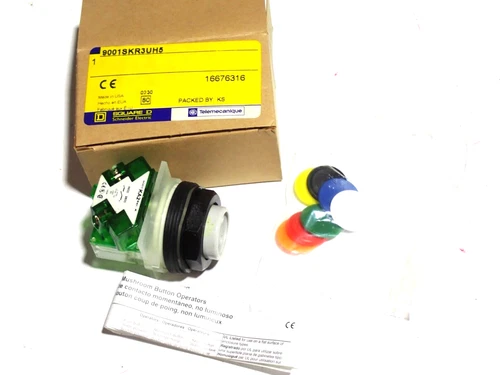 SQUARE D 9001SKR3UH5 9001SK PUSH BUTTON 7 COLORS NEW