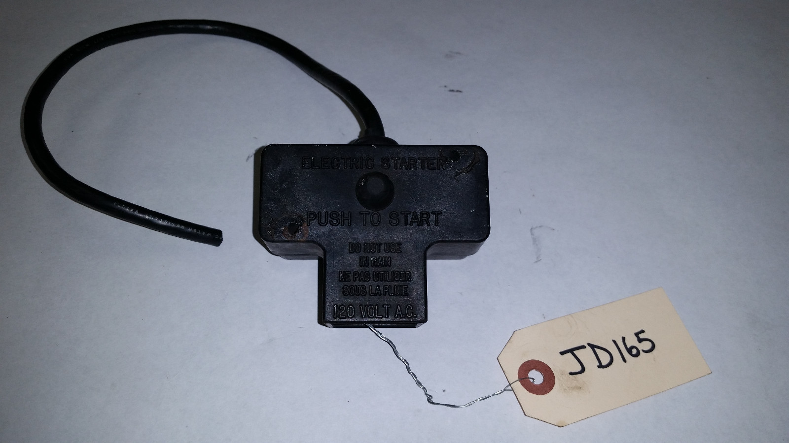 Tecumseh Electric Starter Switch Snowblower Snow Blower Snowthrower