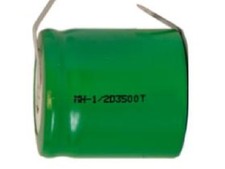 25-Pack 1/2 D NiMH Batteries with Tabs 3500 mAh 