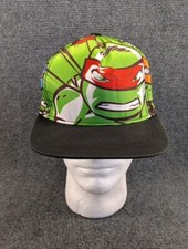 TMNT Teenage Mutant Ninja Turtles 2016 Nickelodeon Adjustable Cap Hat Youth L XL