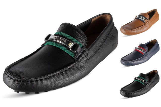 men's piloter leather moccasins