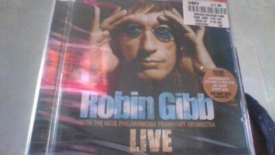 Robin Gibb Live (CD) Album BRAND NEW & SEALED - Night Fever & Please & Tragedy