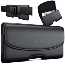 Leather phone case with Belt Clip  Loops Pouch Case Phone holder for Galaxy