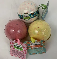 Ginger Lily Farms Botanicals Fizzy Bombs (3) Mango Tango, Strawberry Shortcake, 