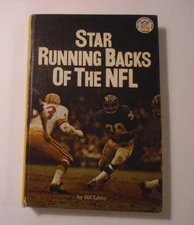 Star Running Backs of the NFL, Bill Libby, Picture Cover, 1971, Random House