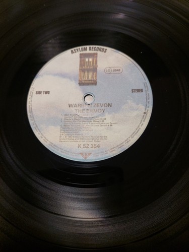 Unused Warren Zevon The Envoy K52354 Lp GET 1982 Sleeve=EX VINYL =M - Foto 10 di 17