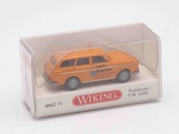 Wiking 004201 Notdienst Volkswagen Vw 1600 Variant 1:87 In Ovp - Neu