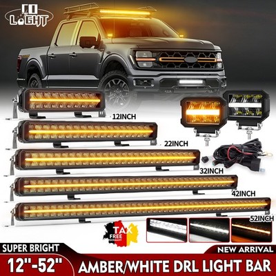 E-geprüft E9 LED Lichtbalken Arbeitsscheinwerfer Zusatzscheinwerfer 12V 24V LKW