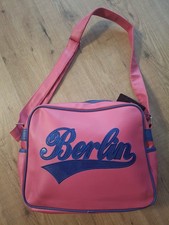 BERLIN LOGO Bowling Bag Damen Hand Sport Tasche Rosa Schulter Tasche 