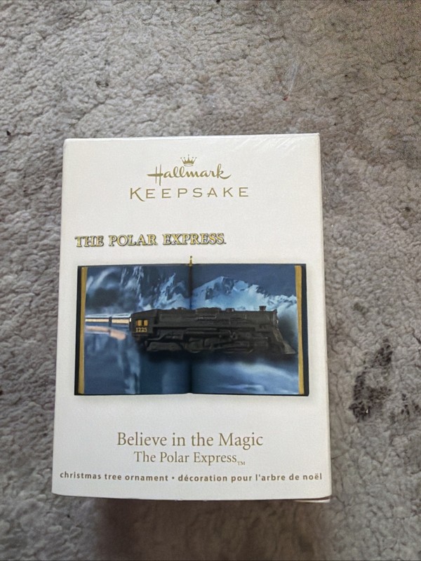 Hallmark The Polar Express Believe in the Magic Ornament 2012 NEW