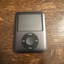 Apple iPod Nano 8GB 3rd Generation Black Gray A1236 Untested