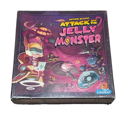 Attack of the Jelly Monster Board Game Libellud Party Strategy Game 3-5P NEW
