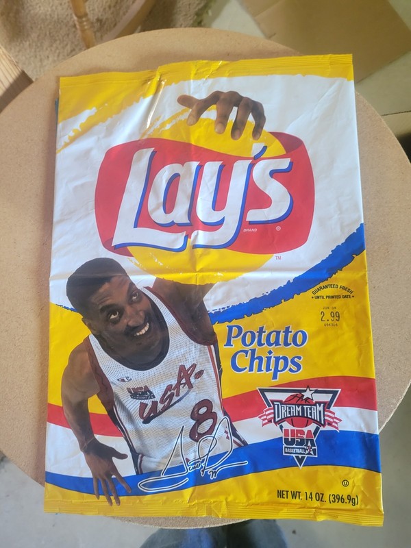 Dream Team Potato Chip Bags