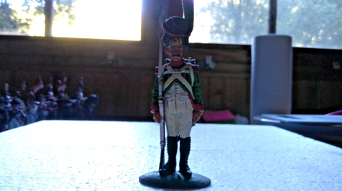 Figurine Soldat Premier Empire CBG - Grenadier De La Garde Napoléon - Échelle 55mm - Plomb Peint