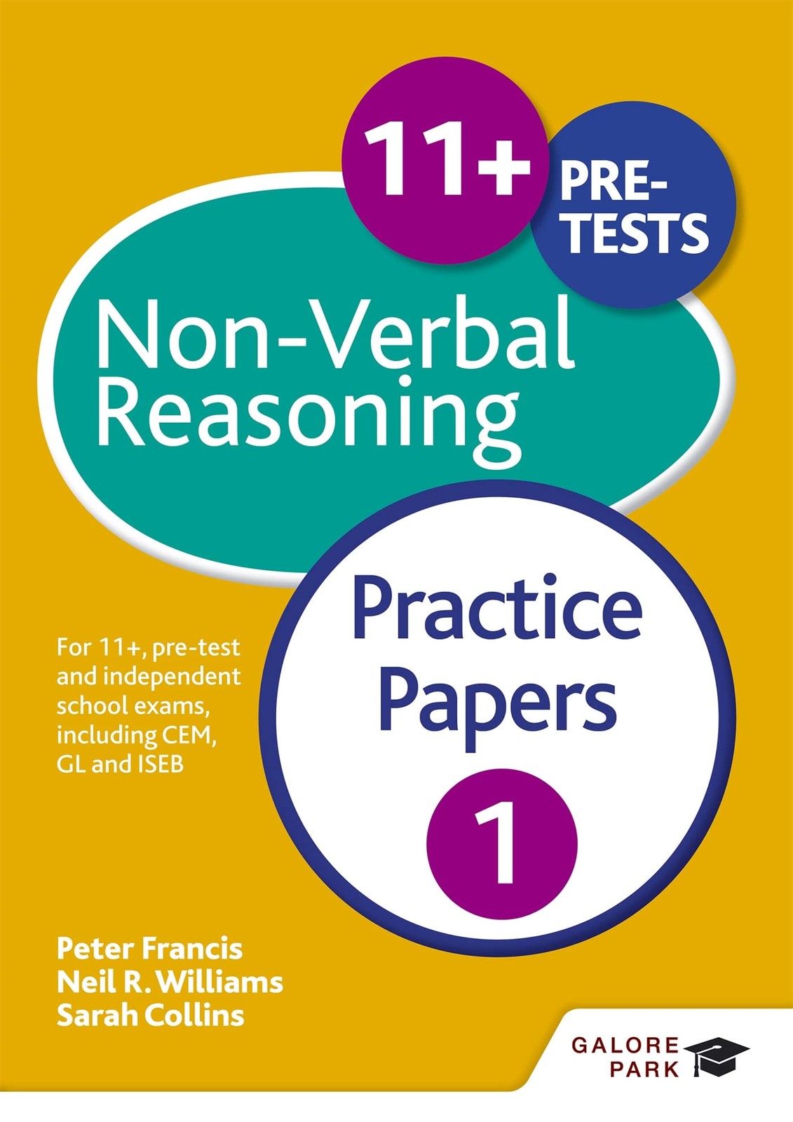 11+ Non-Verbal Reasoning Practice Papers 1 Paperback Education English