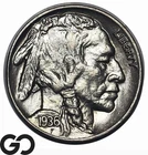 1936 Buffalo Nickel, Flashy Gem++