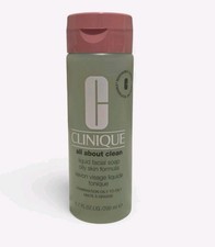 CLINIQUE Liquid Facial Soap Oily Skin Formula (6.7oz/200mL) FULL SIZE Face Wash 