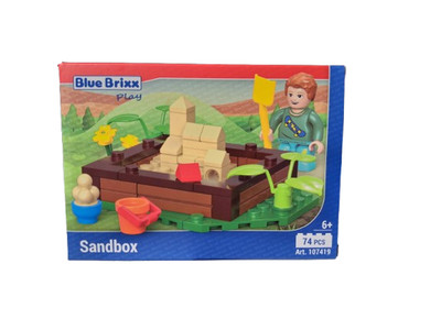 BlueBrixx Play 107419 Sandkasten 74 Teile