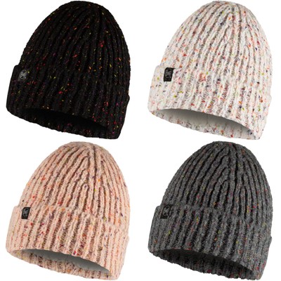 Buff Unisex Strick Fleece gefütterte warme Winter Beanie Mütze - hellrosa