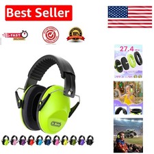 Dr. Meter Adjustable Noise Cancelling Earmuffs - 27.4 SNR Safety for Kids