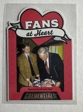 2023-24 Credentials Fans At Heart Wayne Gretzky & Gordie Howe Edmonton Oilers SP