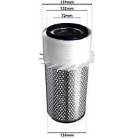Luftfilter FüR Case Ih®, John Deere®, Ref. Teile Nummer(N): AT20728