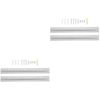 2 Sets Picture Frame Clips Wall-hung Mounting Kit Hangers for Pictures