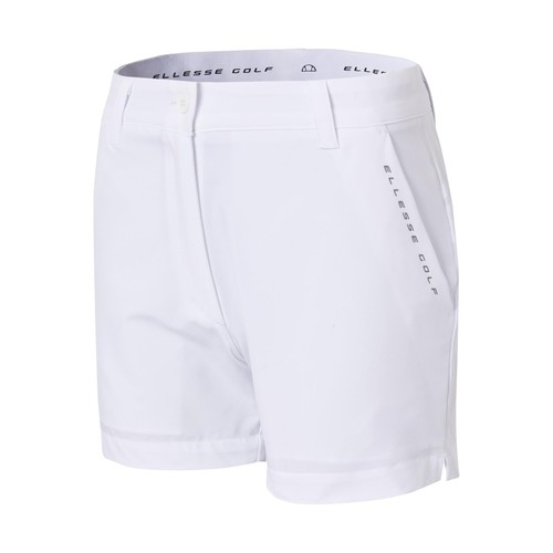 Ellesse Tour – Pantaloncini Donna In Cotone Ed Elastan, Vita Elasticizzata (Nero)