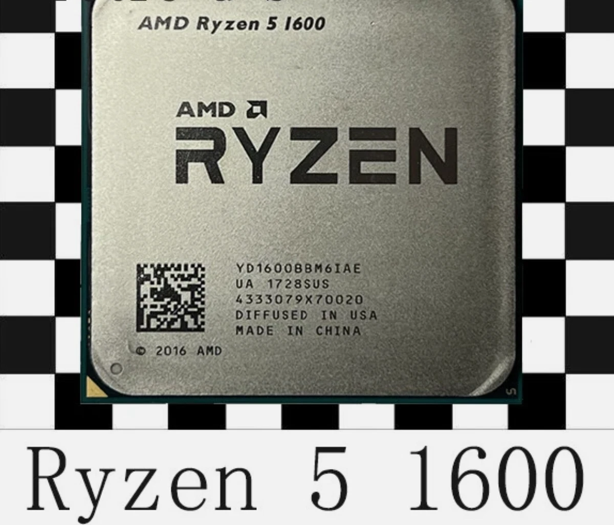 Ryzen 5 Computer AMD Ryzen 5 1600 Processor Model Processors for