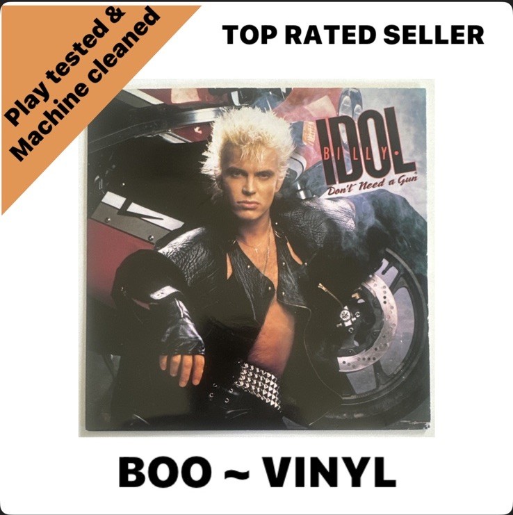 Billy Idol - Don't Need A Gun ~ 7” Vinyl Record EX / EX Condition