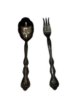 VTG. 1964 International Silver Co. Silver plated Serving Set Interlude Pattern