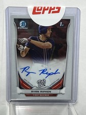 2014 Bowman Draft - Chrome Draft Pick Autographs Ryan Ripken #BCA-RR (AU, RC)