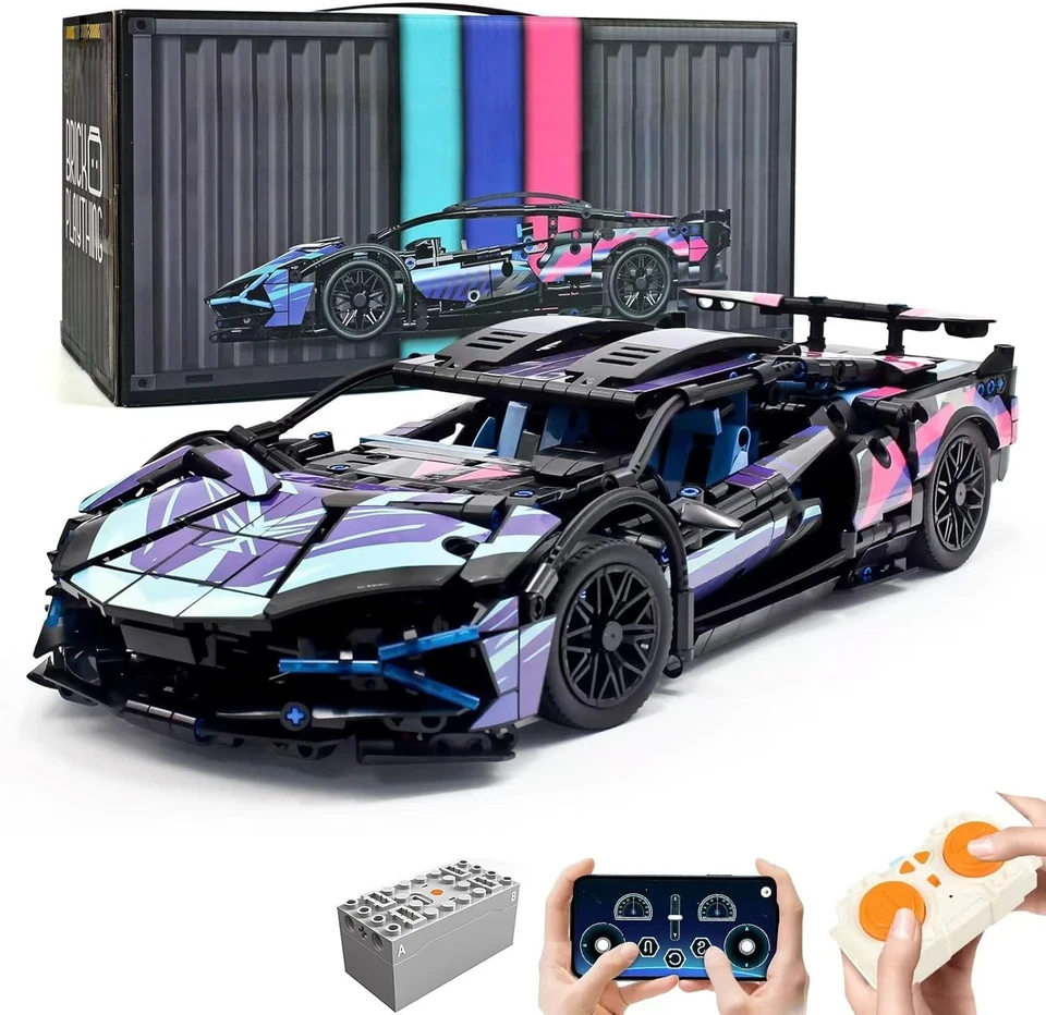 Technical Sports Racing Car Kit, Ideal Gift for Adults - Image 3 of 4