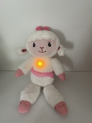 Doc McStuffins Make Me Better Lambie Plüschtier Kuscheltier Herz beleuchtet