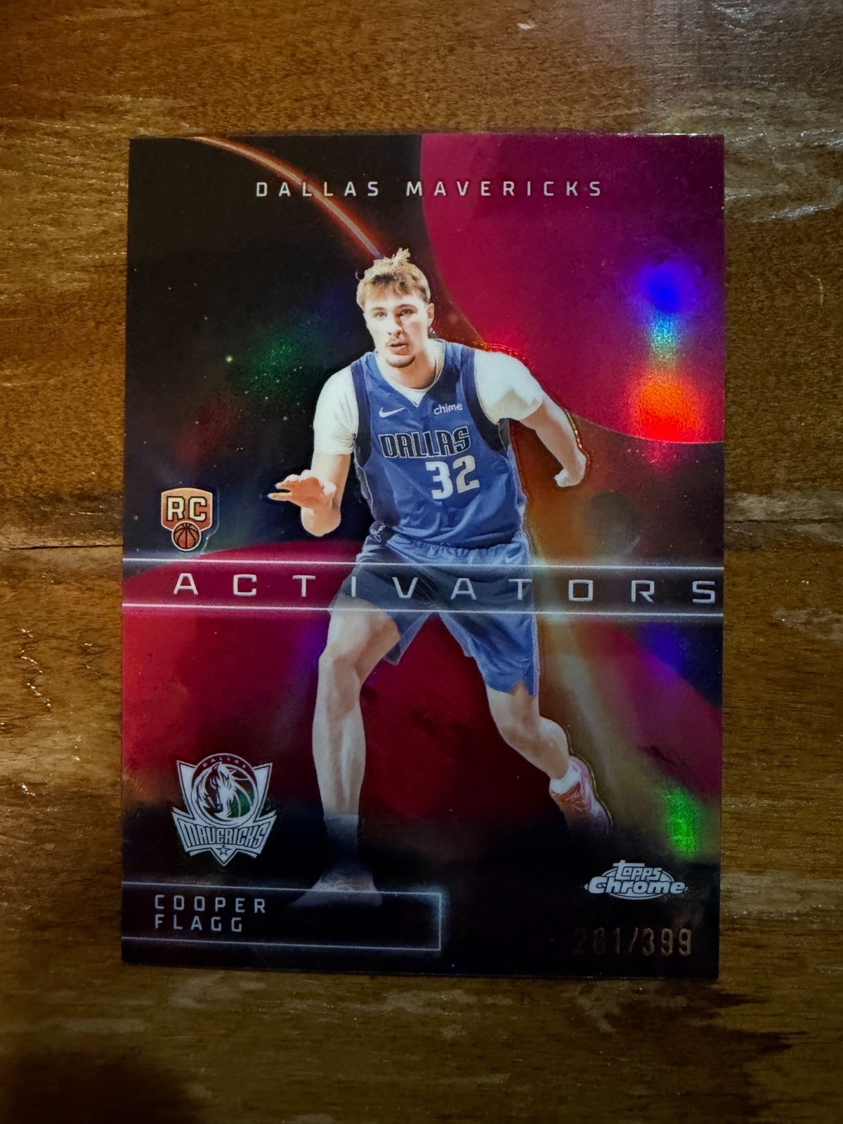 🔥Cooper Flagg Magenta Refractor /399 2025-26 Topps Chrome Basketball Activators