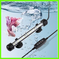 4W 7.5inch Submersible Aquarium Light Underwater Fish Tank Light LED Aquarium...