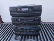 Vintage GPX Three Row Cd, Radio, Tape Player. 3 Disk Holder