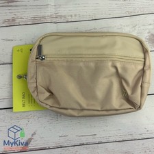 Belt Fanny Pack All In Motion Cream Adjustable Strap Recycled Polyester