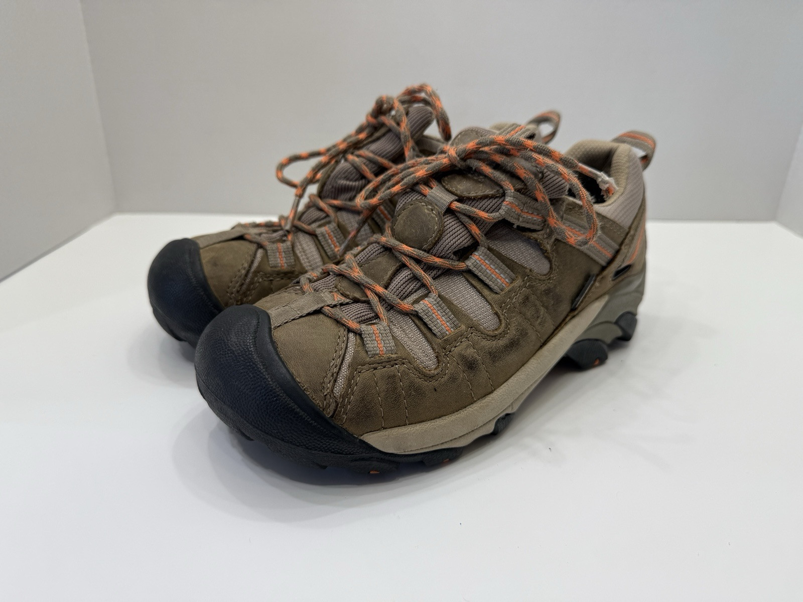 Scarpe Keen donna 7 pelle marrone Targhee II impermeabili trail escursionismo