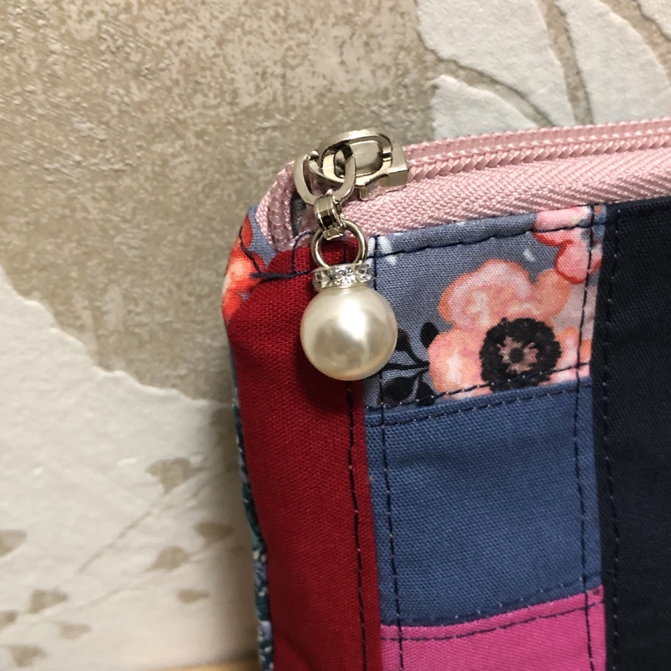 Patchwork Tasche Neu Selbstgenäht Gr 23-16-6 - Bild 2 von 4