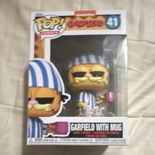 Funko Pop! Cómics Garfield con taza ¡Pop en caja! Figura Vinilo #41