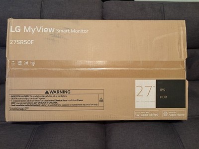 LG 27SR50F-G MyView Smart Monitor 27-Inch FHD (1920x1080) IPS Display, Green