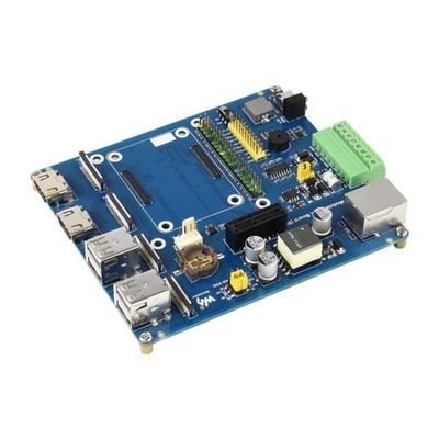 Waveshare Compute Module IO Board with PoE Feature (Type B) for Raspberry Pi all