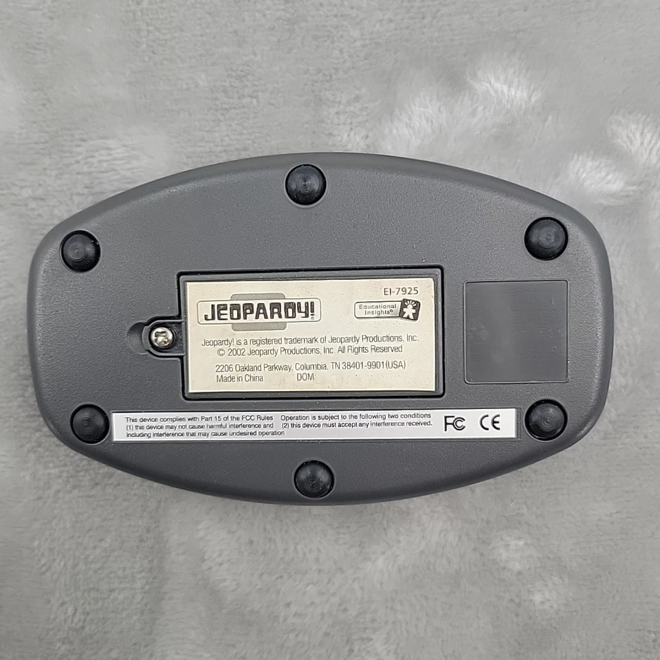 Classroom Jeopardy EI-7925 Teacher/Host Remote Replacement - Image 2 of 4