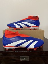 Adidas Predator League LL Soccer Cleats Mens Size 11.5 IF6333 White Blue Orange